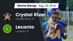 Recap: Crystal River  vs. Lecanto  2019
