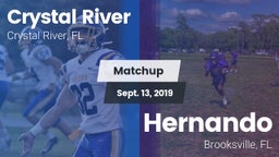 Matchup: Crystal River vs. Hernando  2019