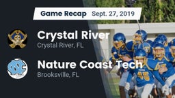 Recap: Crystal River  vs. Nature Coast Tech  2019
