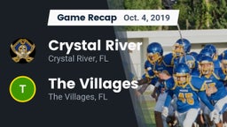 Recap: Crystal River  vs. The Villages  2019