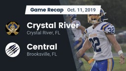 Recap: Crystal River  vs. Central  2019