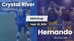 Matchup: Crystal River vs. Hernando  2020