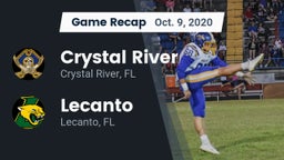Recap: Crystal River  vs. Lecanto  2020