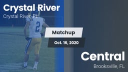 Matchup: Crystal River vs. Central  2020