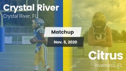 Matchup: Crystal River vs. Citrus  2020