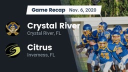 Recap: Crystal River  vs. Citrus  2020