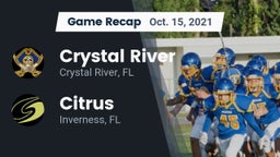 Recap: Crystal River  vs. Citrus  2021