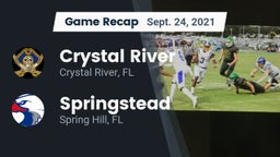 Recap: Crystal River  vs. Springstead  2021