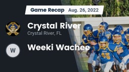 Recap: Crystal River  vs. Weeki Wachee 2022