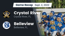 Recap: Crystal River  vs. Belleview  2022