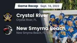 Recap: Crystal River  vs. New Smyrna Beach  2022