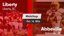 Matchup: Liberty vs. Abbeville  2016