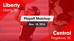 Matchup: Liberty vs. Central  2016