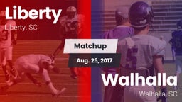 Matchup: Liberty vs. Walhalla  2017