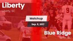 Matchup: Liberty vs. Blue Ridge  2017
