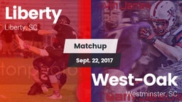 Matchup: Liberty vs. West-Oak  2017