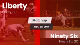 Matchup: Liberty vs. Ninety Six  2017