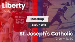 Matchup: Liberty vs. St. Joseph's Catholic  2018
