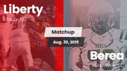 Matchup: Liberty vs. Berea  2019