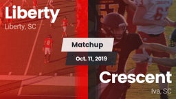 Matchup: Liberty vs. Crescent  2019
