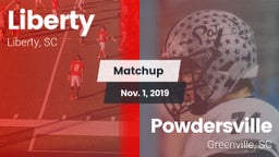 Matchup: Liberty vs. Powdersville  2019