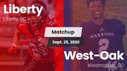 Matchup: Liberty vs. West-Oak  2020