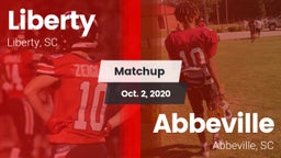 Matchup: Liberty vs. Abbeville  2020