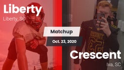 Matchup: Liberty vs. Crescent  2020