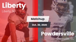 Matchup: Liberty vs. Powdersville  2020