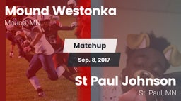 Matchup: Mound Westonka vs. St Paul Johnson  2017