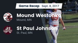 Recap: Mound Westonka  vs. St Paul Johnson  2017