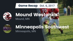 Recap: Mound Westonka  vs. Minneapolis Southwest  2017