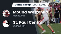 Recap: Mound Westonka  vs. St. Paul Central  2017