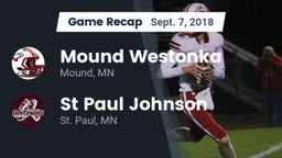 Recap: Mound Westonka  vs. St Paul Johnson  2018