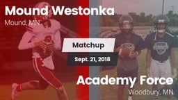 Matchup: Mound Westonka vs. Academy Force 2018