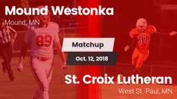Matchup: Mound Westonka vs. St. Croix Lutheran  2018