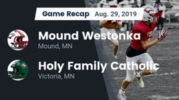 Recap: Mound Westonka  vs. Holy Family Catholic  2019
