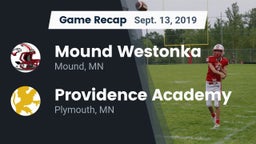 Recap: Mound Westonka  vs. Providence Academy 2019