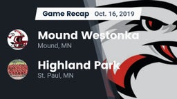 Recap: Mound Westonka  vs. Highland Park  2019