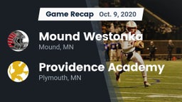 Recap: Mound Westonka  vs. Providence Academy 2020