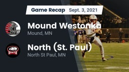 Recap: Mound Westonka  vs. North (St. Paul)  2021