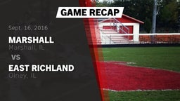 Recap: Marshall  vs. East Richland  2016
