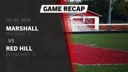 Recap: Marshall  vs. Red Hill  2016