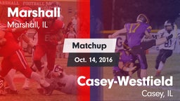 Matchup: Marshall vs. Casey-Westfield  2016