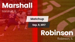 Matchup: Marshall vs. Robinson  2017