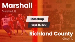 Matchup: Marshall vs. Richland County  2017