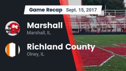 Recap: Marshall  vs. Richland County  2017