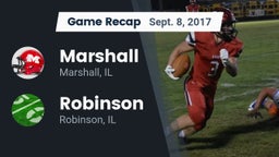 Recap: Marshall  vs. Robinson  2017