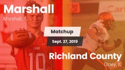 Matchup: Marshall vs. Richland County  2019