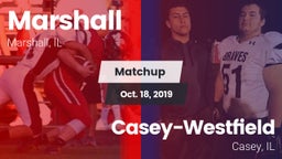 Matchup: Marshall vs. Casey-Westfield  2019
